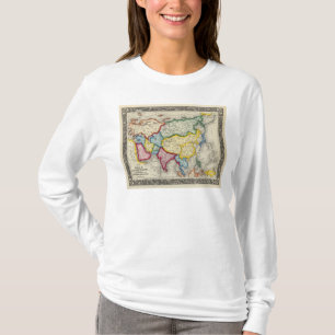 T-shirt Carte de l'Asie