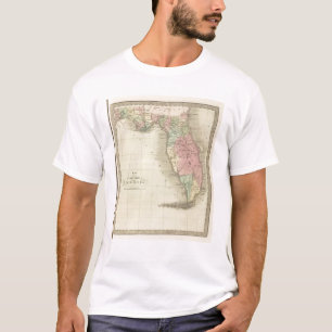T-shirt Carte de l'État de Floride