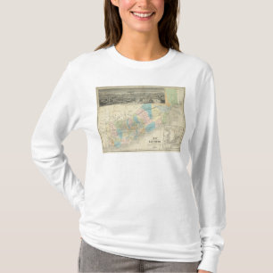 T-shirt Carte de l'état de la Californie