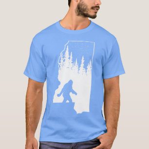 T-shirt Carte de l'État du Mississippi