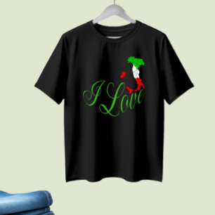 T-shirt Carte de l'Italie