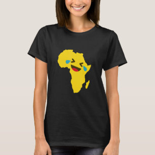 T-shirt Carte de Lol Happy Lmao Africa