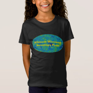 T-Shirt Carte de l'univers de la sonde à micro-ondes WMAP