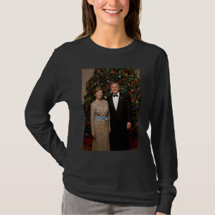 T-shirt Carte de Noël du président américain George Bush