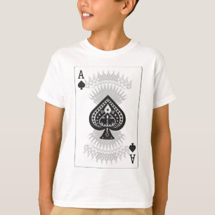 T-shirt Carte de Poker Ace of Spades :