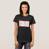Carte de score - minimale