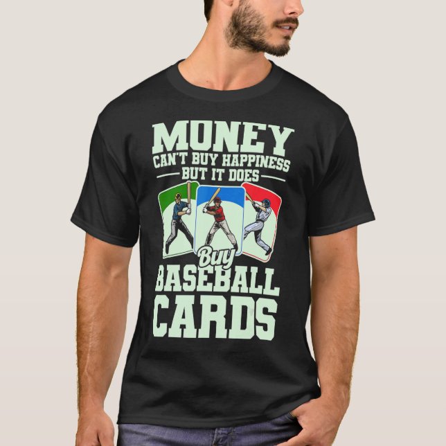 T-shirt Carte de sport Collector Funny Baseball Card Achet (Devant)