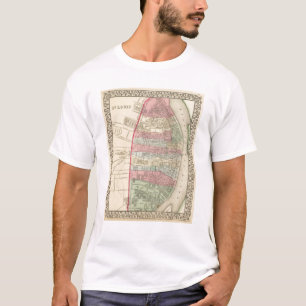 T-shirt Carte de St Louis par Mitchell