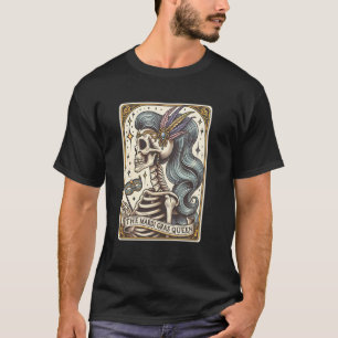 T-shirt Carte de tarot de défilé de Mardi Gras sorcière sq