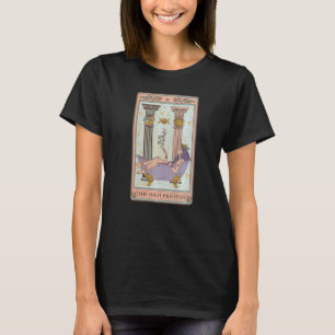T-shirt Carte de Tarot de mauvaise herbe de haute prêtesse
