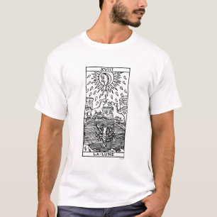 T-shirt Carte de tarot : La lune