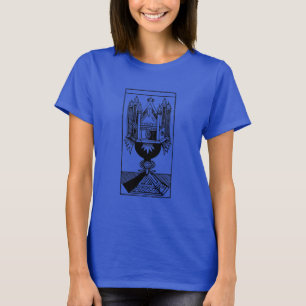 T-shirt Carte de tarot : L'as des tasses