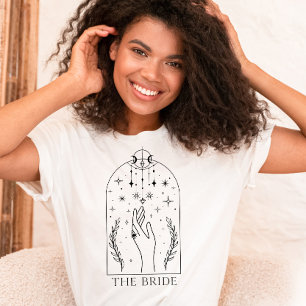 T-shirt Carte de Tarot Mystique La Mariée Enterrement de V