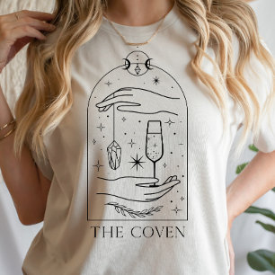T-shirt Carte de Tarot Mystique The Coven Enterrement de V