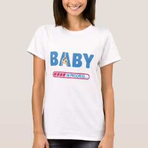 T-shirt Carte de visite bébé en cours