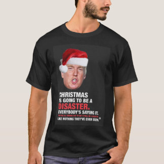 T-shirt Carte de voeux Donald Trump pour Noël