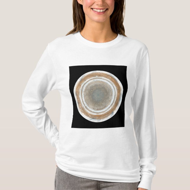 T-shirt Carte des couleurs de Jupiter (Devant)