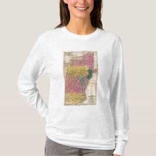 T-shirt Carte des états moyens