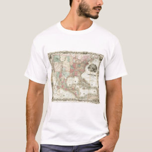 T-shirt Carte des Etats-Unis d'Amérique