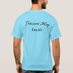 T-shirt Carte des trésors à l'intérieur