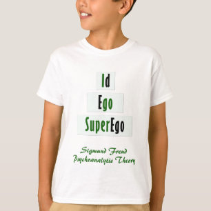 T-shirt Carte d'identité personnalisée amusante, Ego et Su