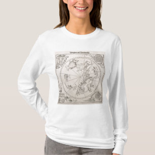 T-shirt Carte du ciel du sud