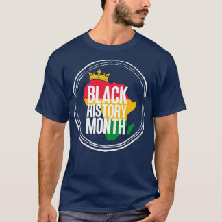 T-shirt Carte du mois de l'histoire noire 10