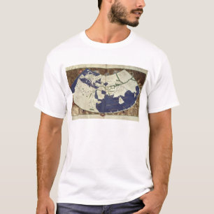 T-shirt Carte du monde connu, de 'Geographia