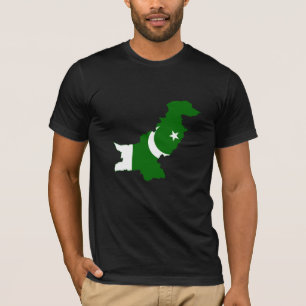 T-SHIRT CARTE DU PAKISTAN