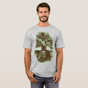 T-shirt Carte du sentier John Muir John Muir