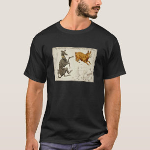 T-shirt Carte étoile du Grand Chien Constellation Horoscop