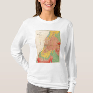 T-shirt Carte géologique de l'Utah