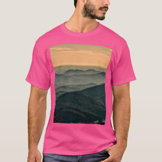 T-shirt Carte graphique Gold Mountain View