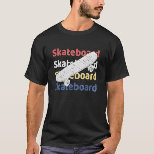 T-shirt Carte graphique rétrographique Vintage