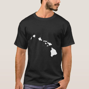 T-shirt Carte Hawaii