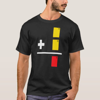 T-shirt Carte Jaune Carte Rouge Football Référence 2 Jaune
