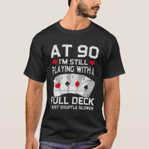 T-shirt Carte Maison Complète Main 90E 90 Cartes