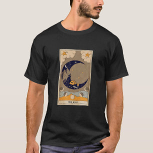 T-shirt Carte Moon Tarot, Audacity Skeleton Tarot Card