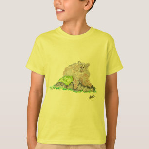 T-shirt Carte Note : Puma Sur Le