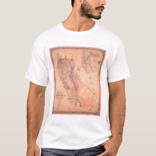T-shirt Carte officielle de la Californie