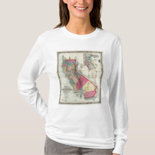 T-shirt Carte officielle de l'état de la Californie