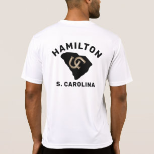 T-shirt Carte personnalisée de la Caroline du Sud