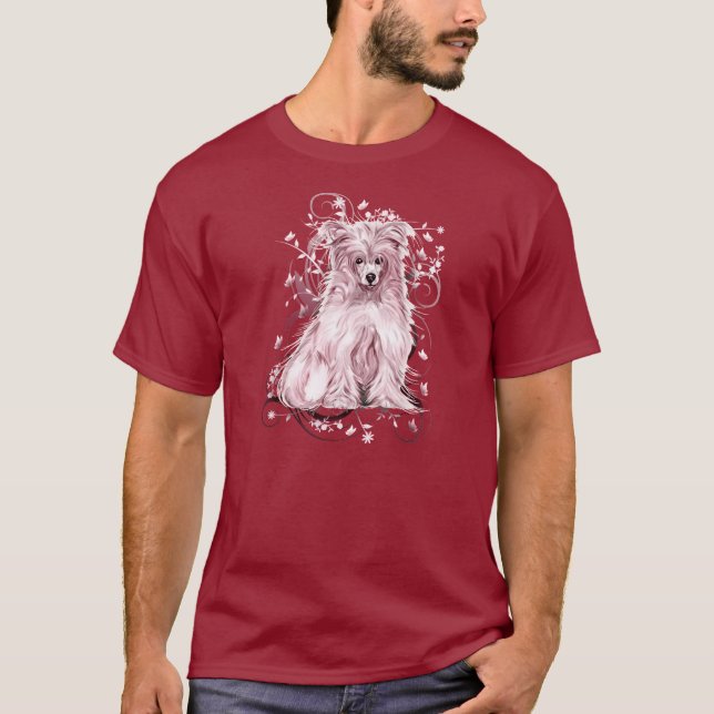T-shirt Carte Pink NB Chinoise (Devant)