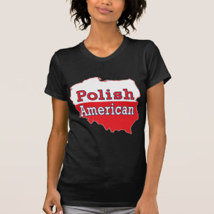 T-shirt Carte polonaise américaine