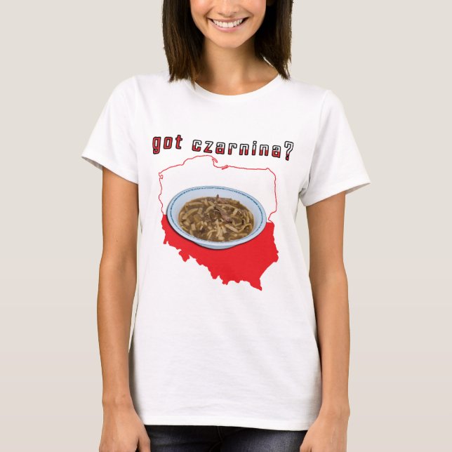 T-shirt Carte Polonaise Tcharnina (Devant)