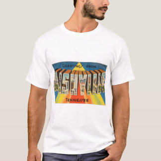 T-SHIRT CARTE POSTALE DE NASHVILLE 