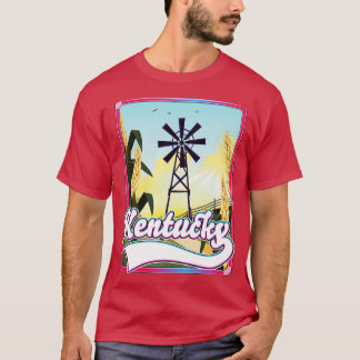 T-shirt Carte postale Kentucky Travel