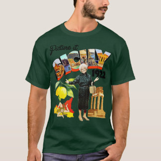 T-shirt Carte postale Photo It Sicily 1922