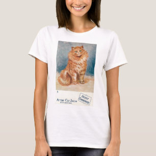 T-shirt Carte postale vintage Show Louis Wain Illustration