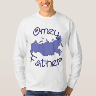 T-shirt Carte (russe) de père